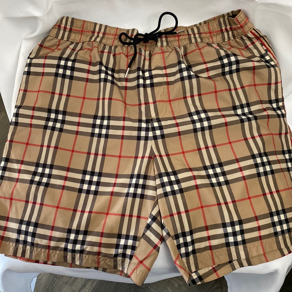 Burberry Men’s Vintage Check Bathing Trunks